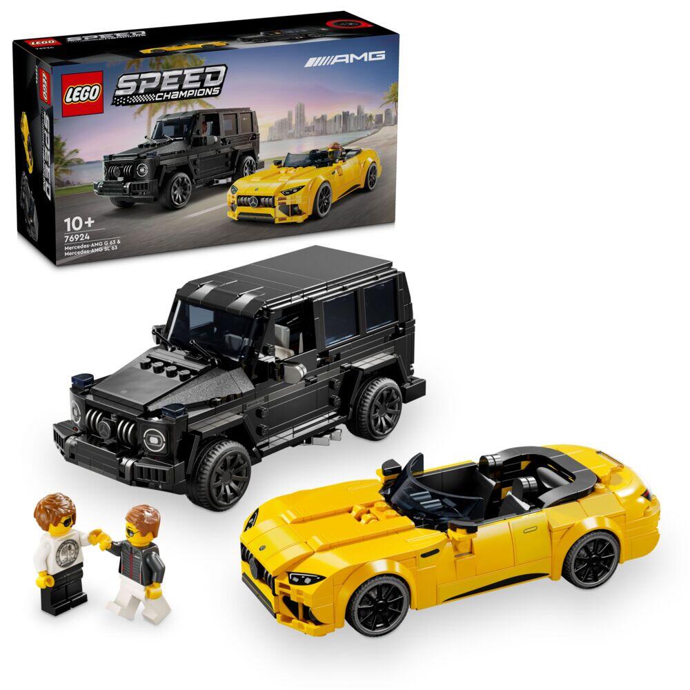 LEGO® Speed Champions Mercedes-AMG G 63 og Mercedes-AMG SL 63 76924