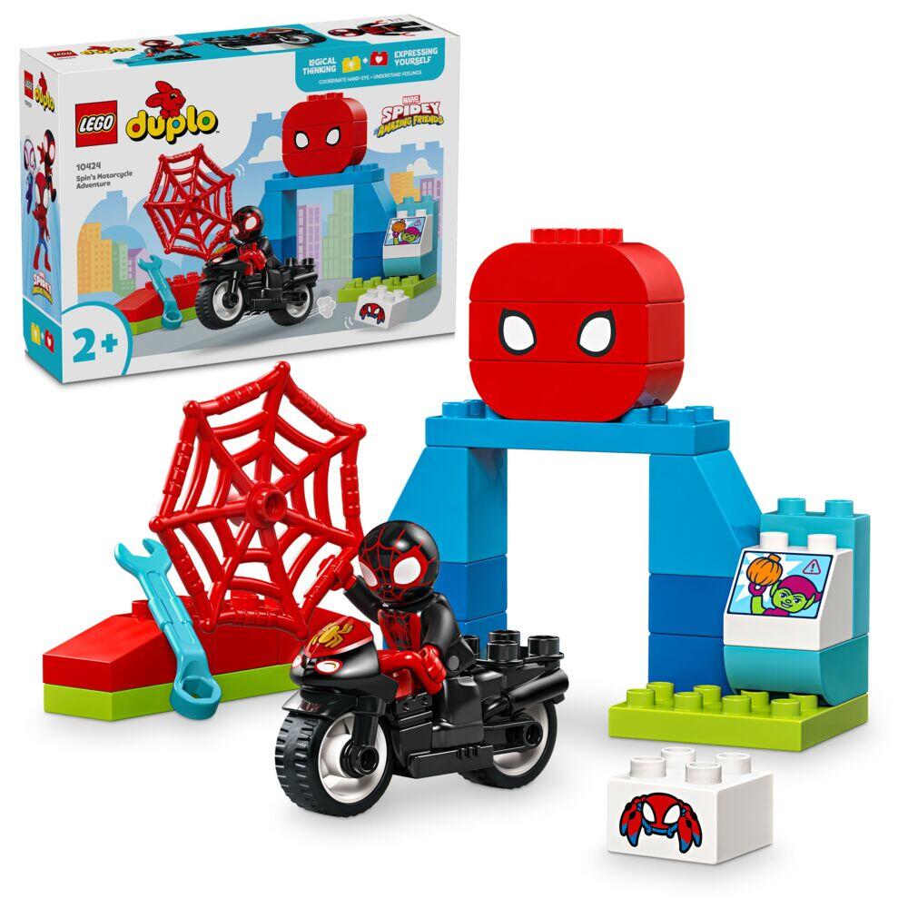 LEGO® DUPLO® Marvel Spins motorsykkeleventyr 10424