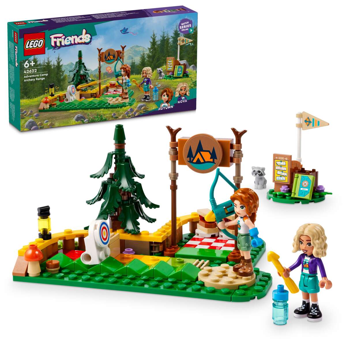LEGO® Friends Bueskytterbane på ferieleir 42622