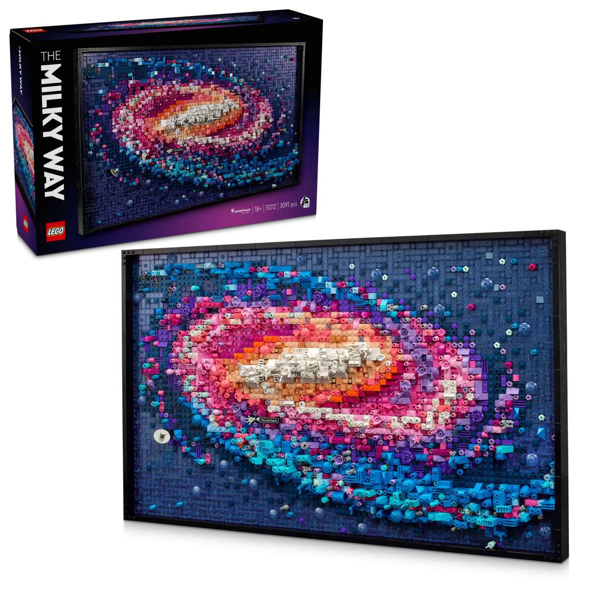 LEGO® Art Melkeveigalaksen 31212
