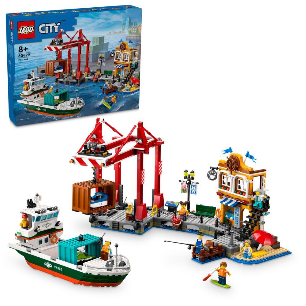 LEGO® City Havneområde med lasteskip 60422