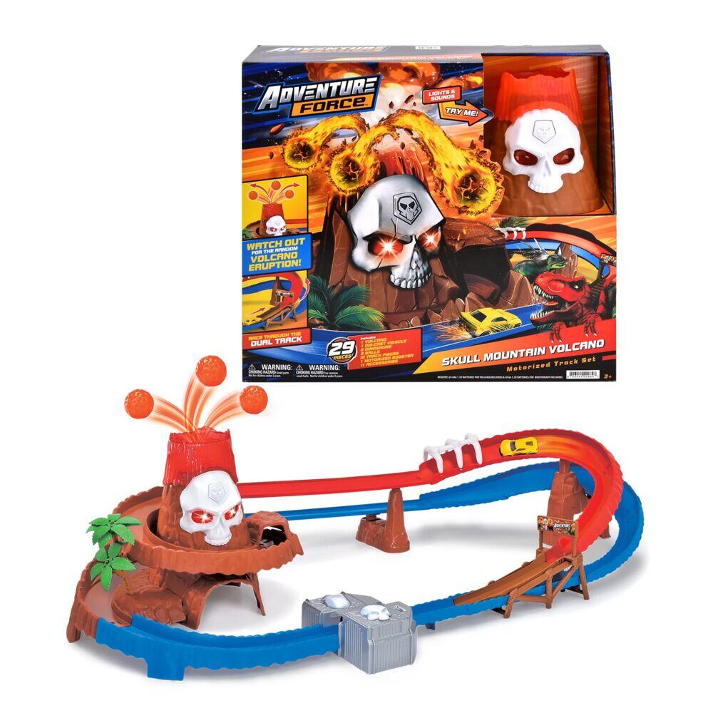 Adventure Force Skull Mountain Volcano Die-Cast racingbane