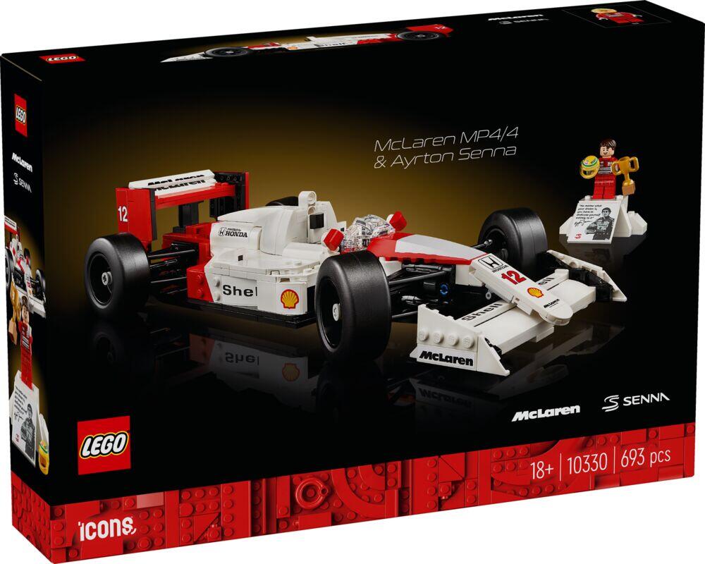 LEGO® Icons McLaren MP4/4 og Ayrton Senna 10330