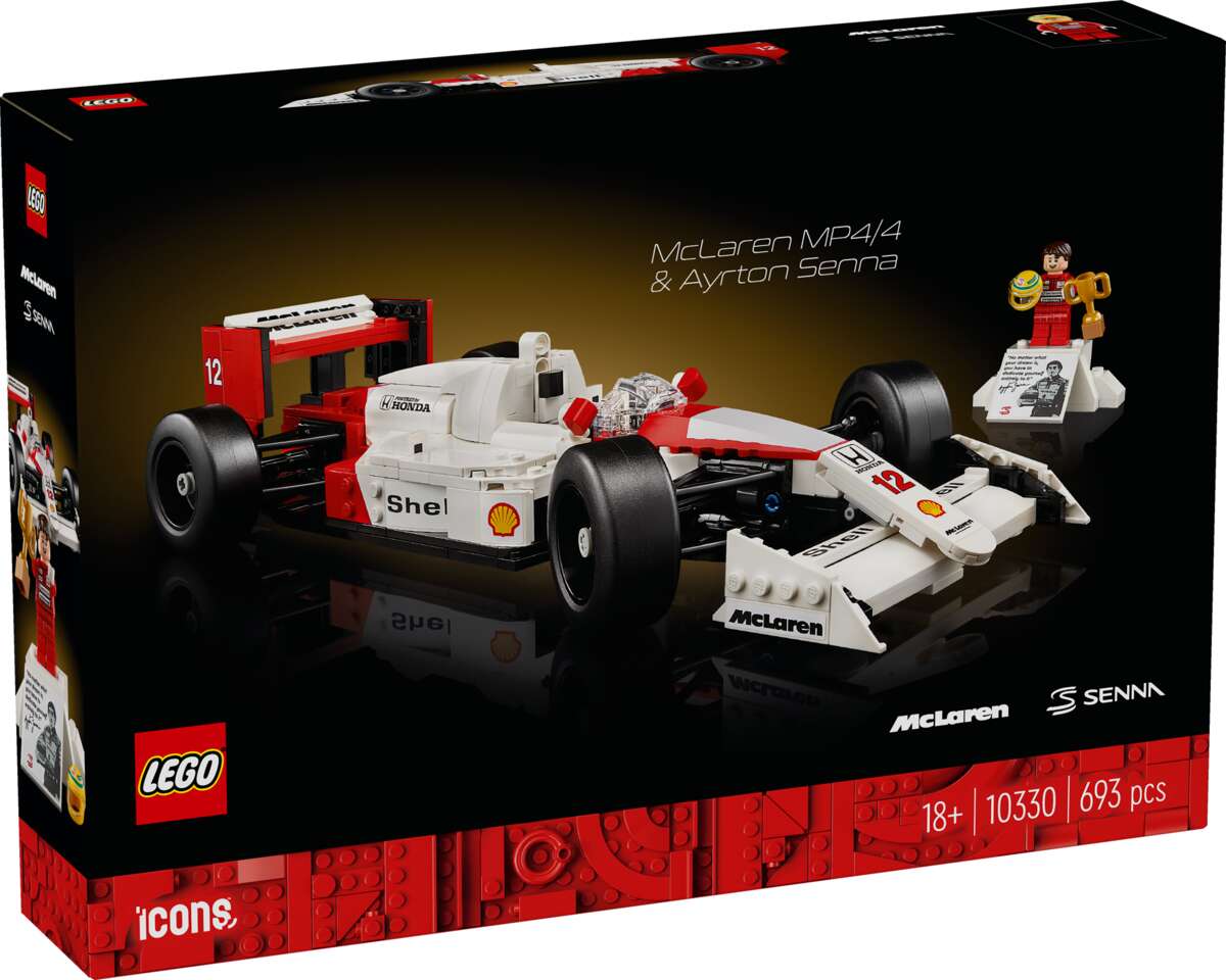LEGO® Icons McLaren MP4/4 og Ayrton Senna 10330