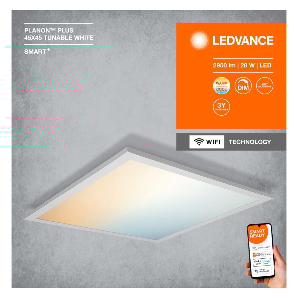 Ledvance Smart+ Planon Plus Square Wifi armatur