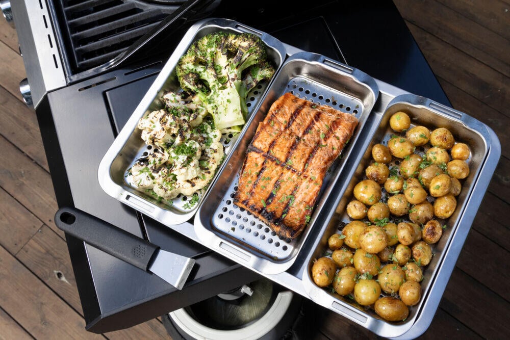 FCC grill & serve sett