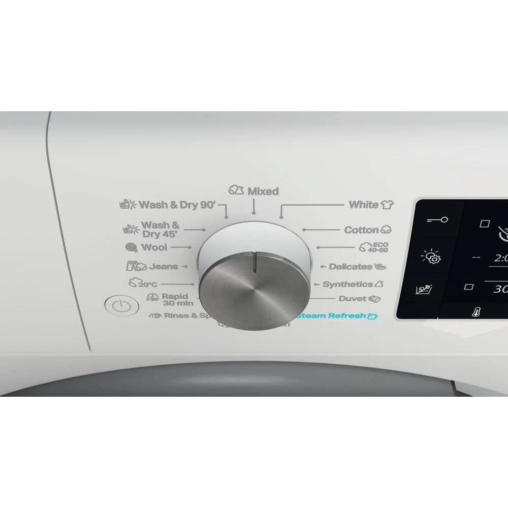 Whirlpool FFWDD 1076258 SV EE kombinert vaskemaskin/tørketrommel