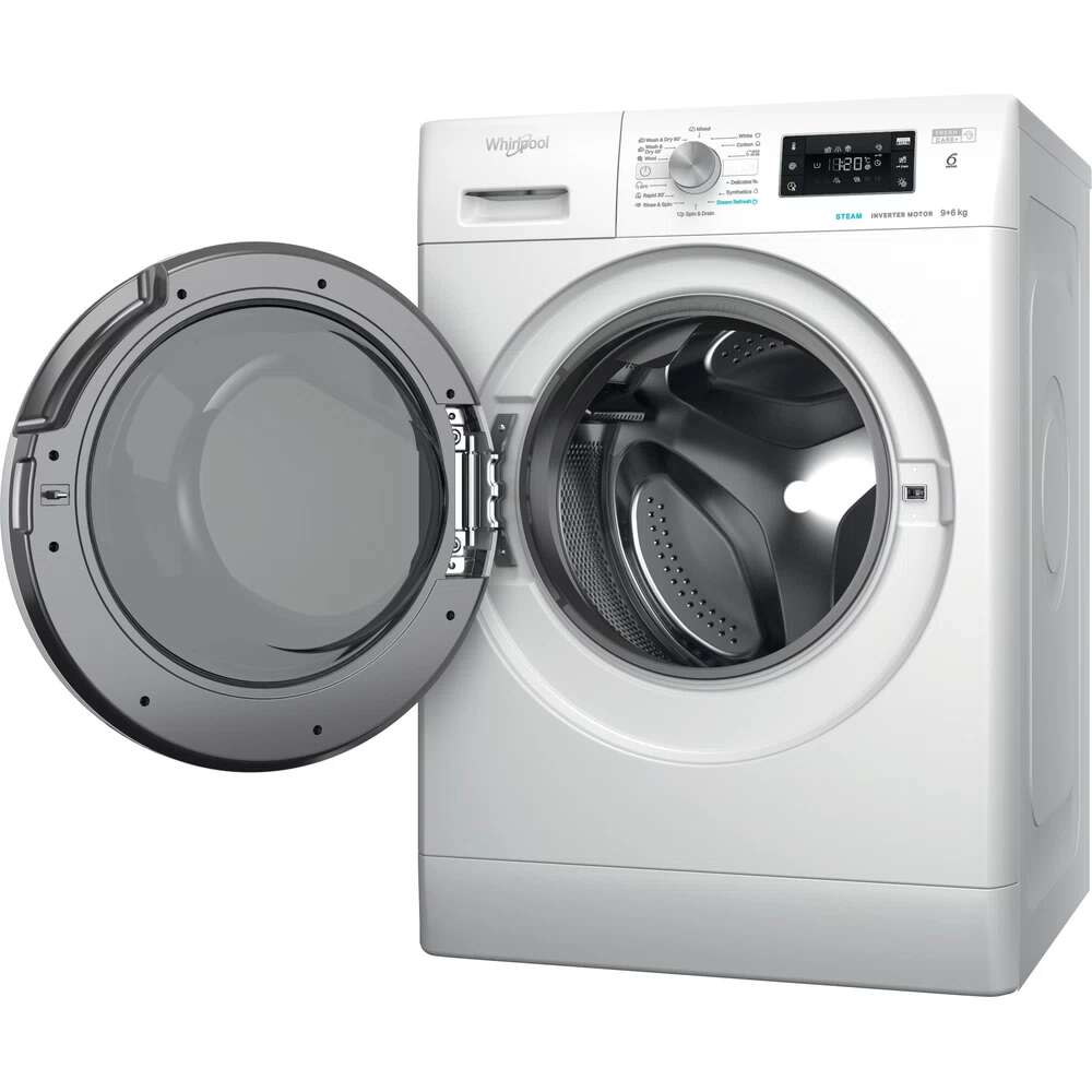 Whirlpool FFWDB 964369 WV EE kombinert vaskemaskin/tørketrommel