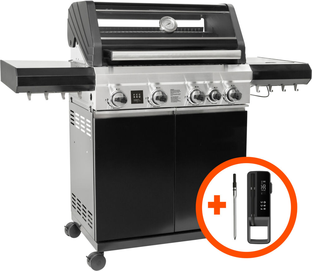 FCC Chef's Supreme Pro 4.1 gassgrill, inkludert trådløst termometer