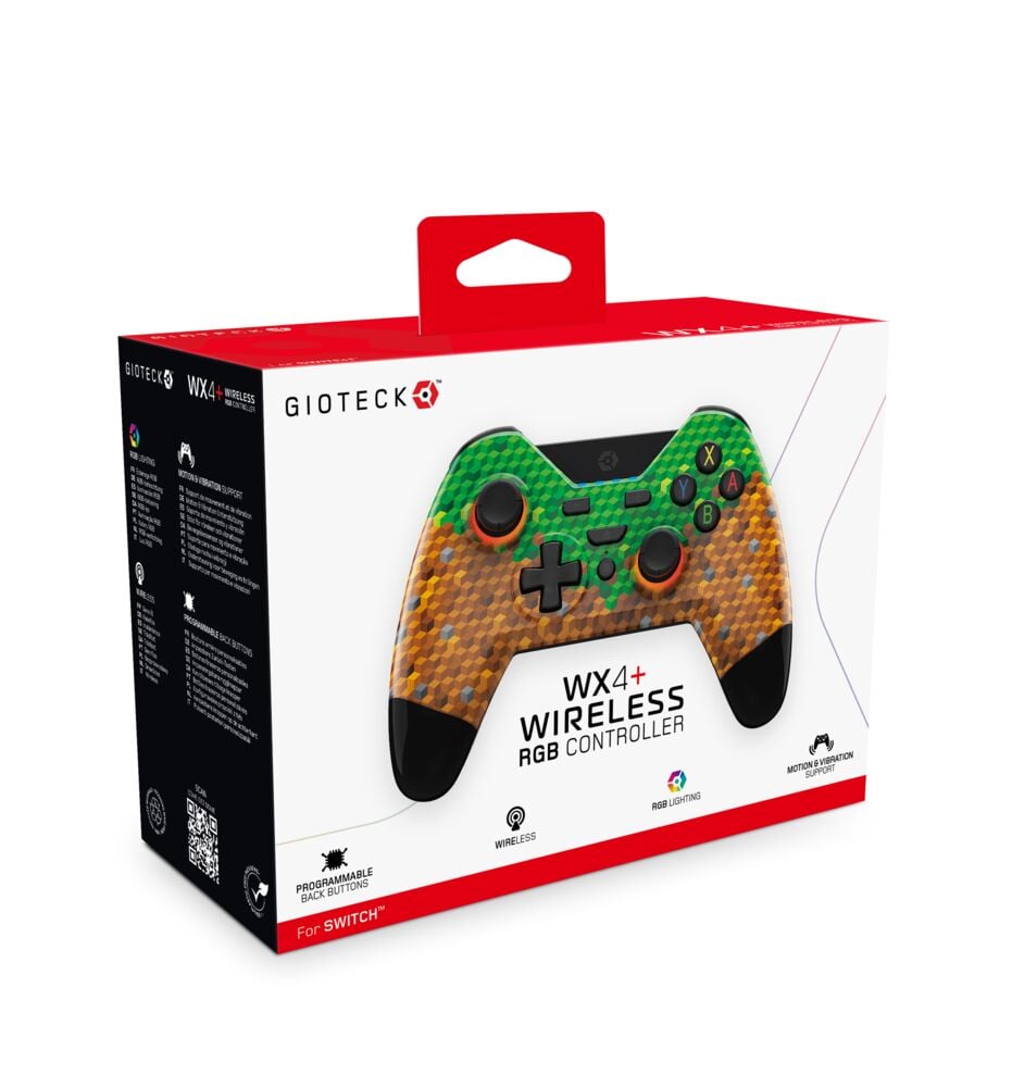 Gioteck WX4 Cubes kontroller for Nintendo Switch™