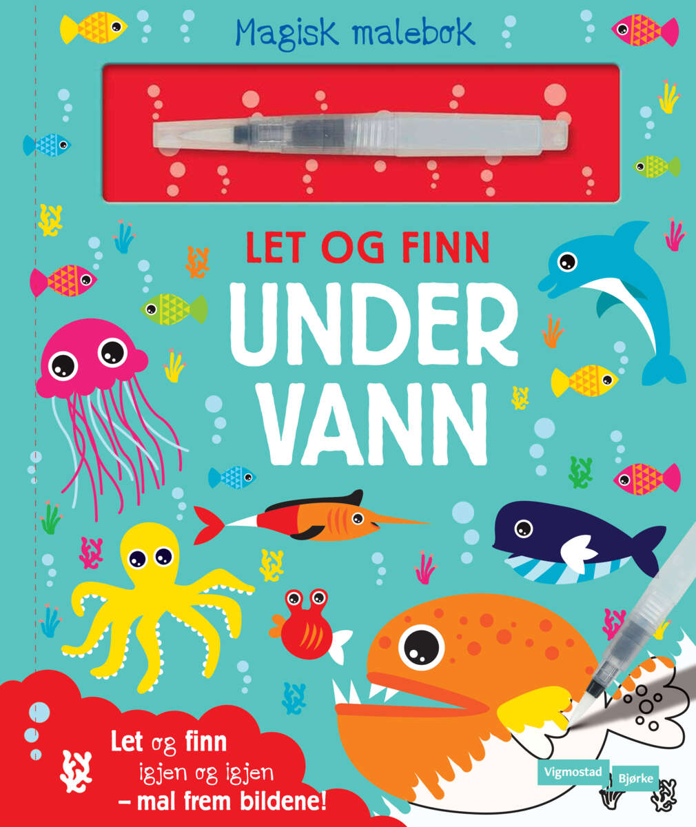 Magisk malebok: Under vann