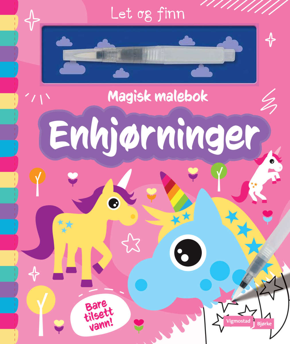 Magisk malebok: Enhjørninger
