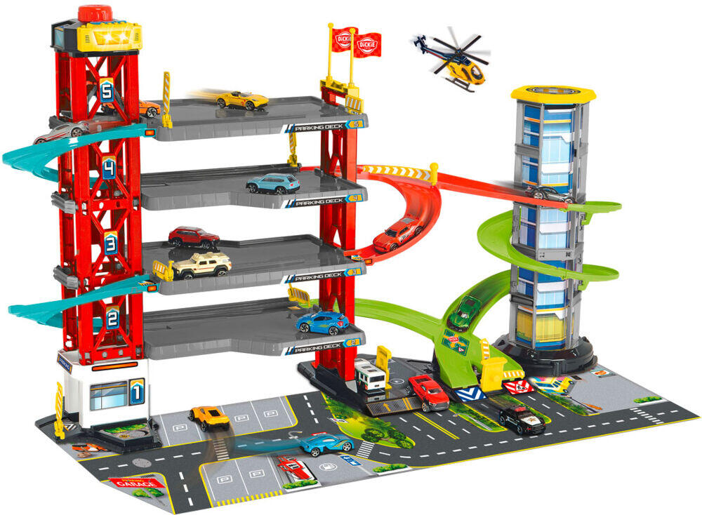 Dickie Toys parkeringsgarasje