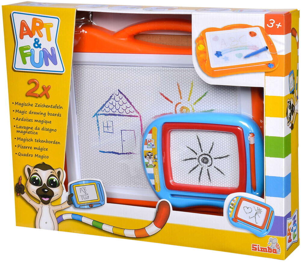 Art & Fun tegnebrett 2pk