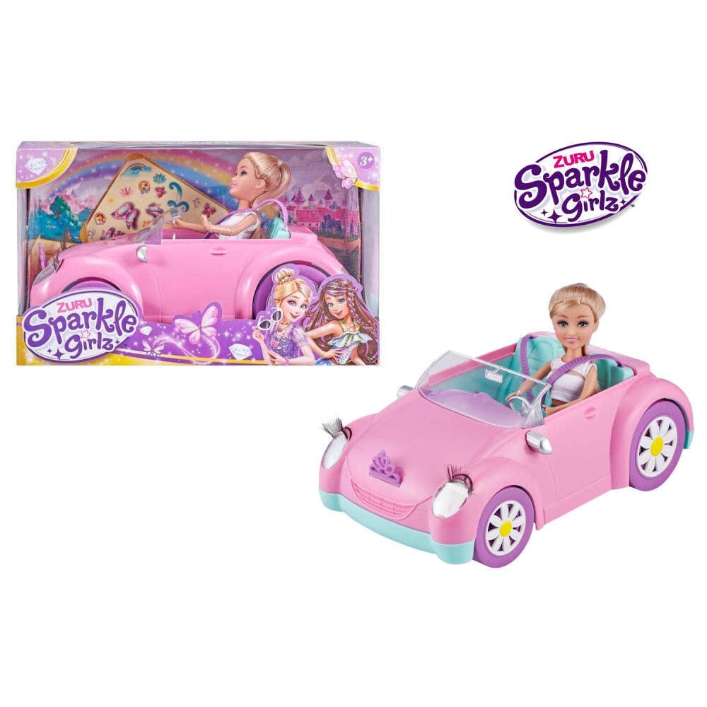 Sparkle Girlz dukke med bil