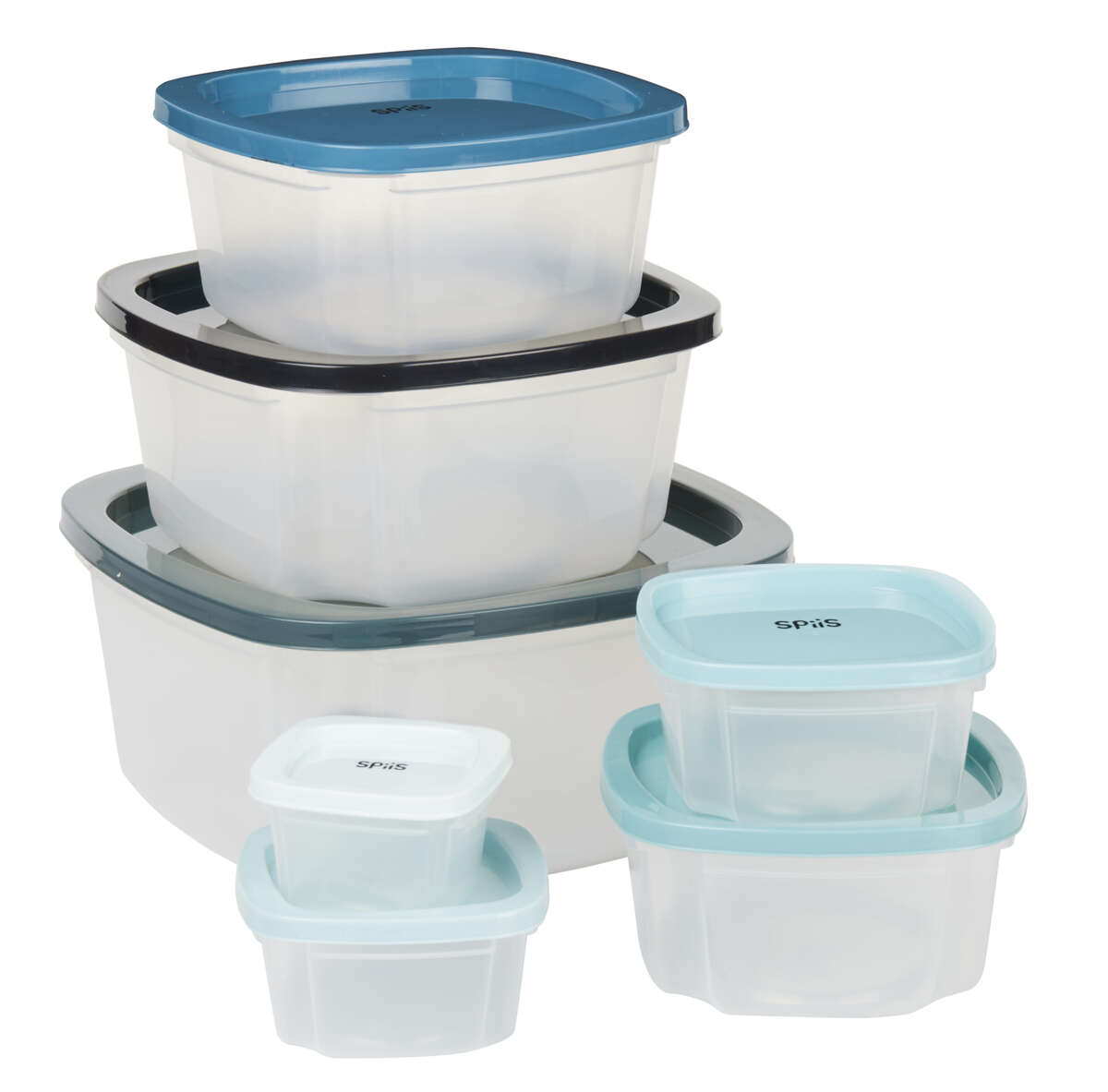 SPiiS matoppbevaringssett 7 pk