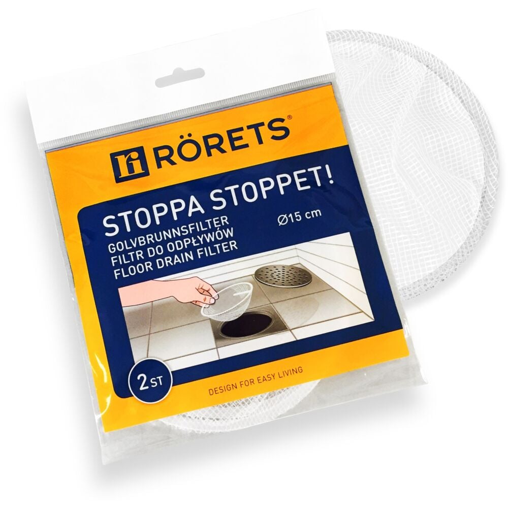 Rörets 2-pk slukfilter