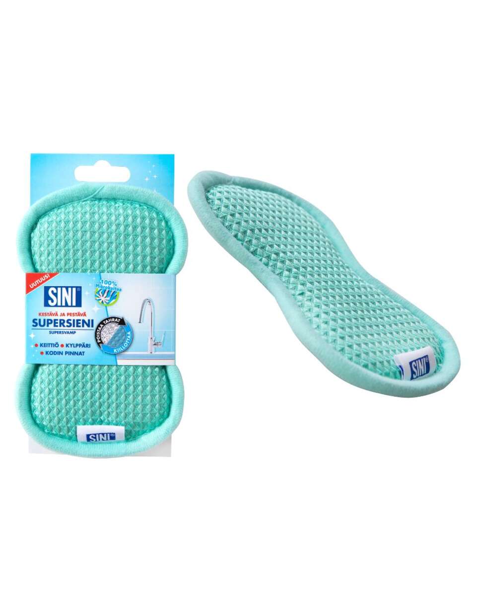 Sini Supersvamp 2-sidig universal rengjøringssvamp