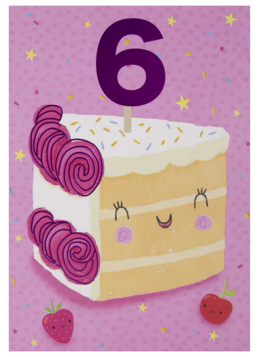 Kort 6 år Kake