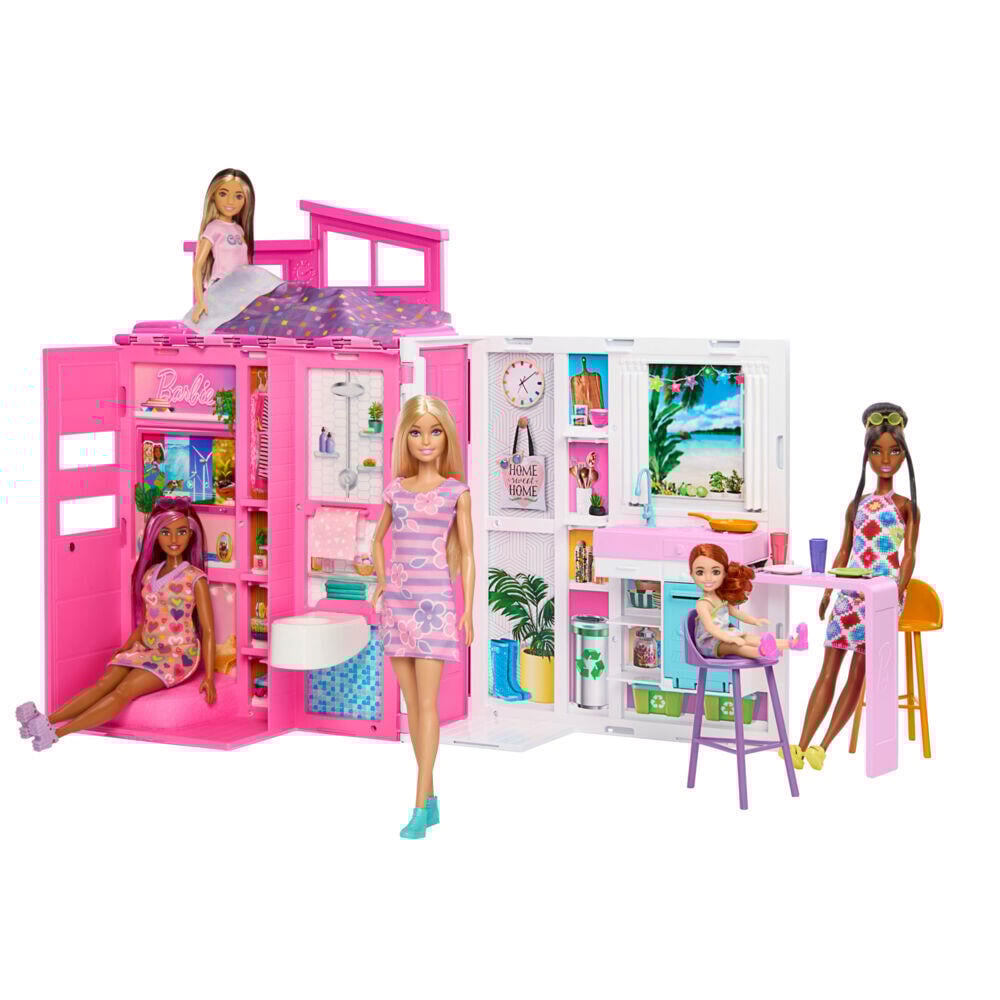 Barbie® Getaway dukkehus og dukke