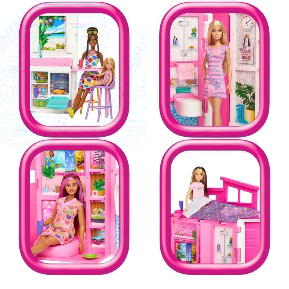Barbie® Getaway dukkehus og dukke