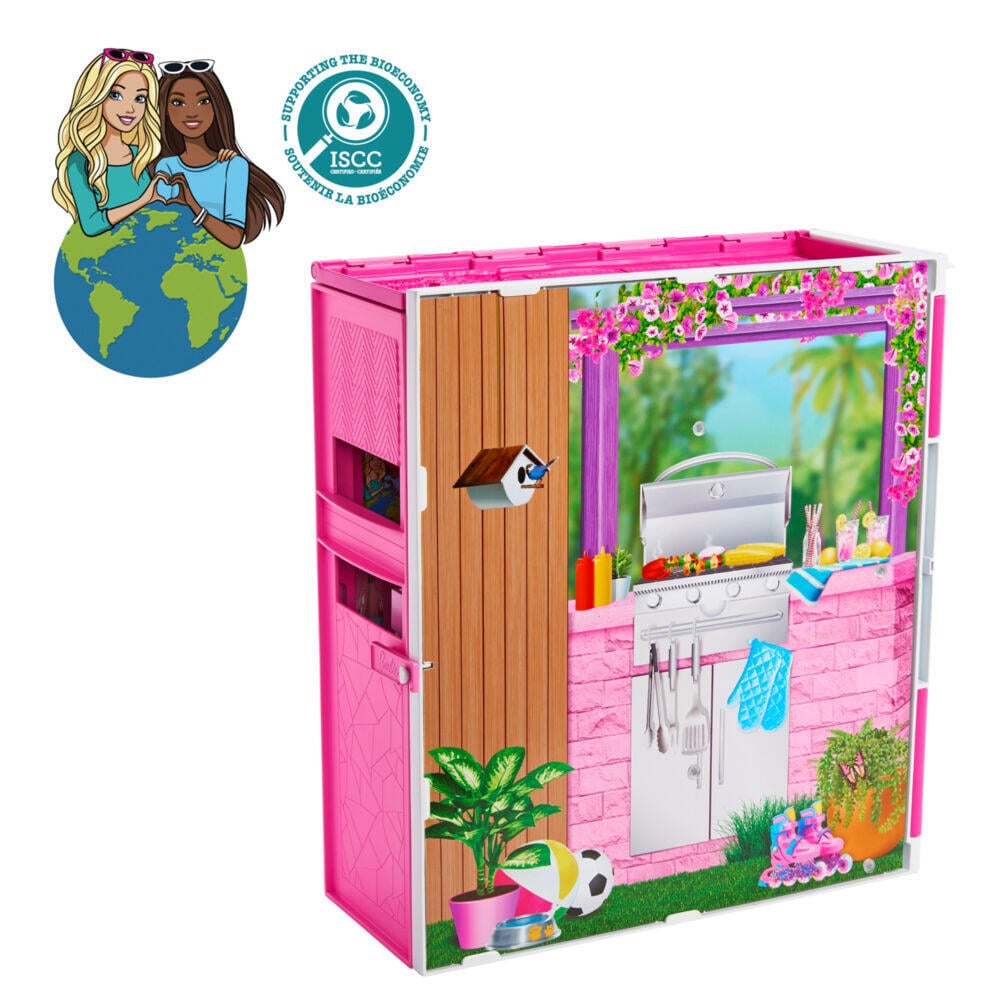 Barbie® Getaway dukkehus og dukke