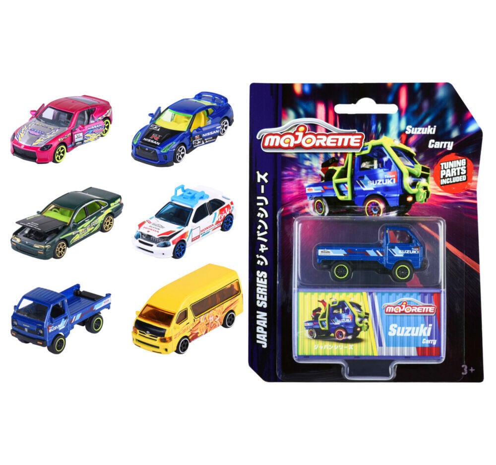 Majorette Japan Series Deluxe 1:64 Diecast lekebil