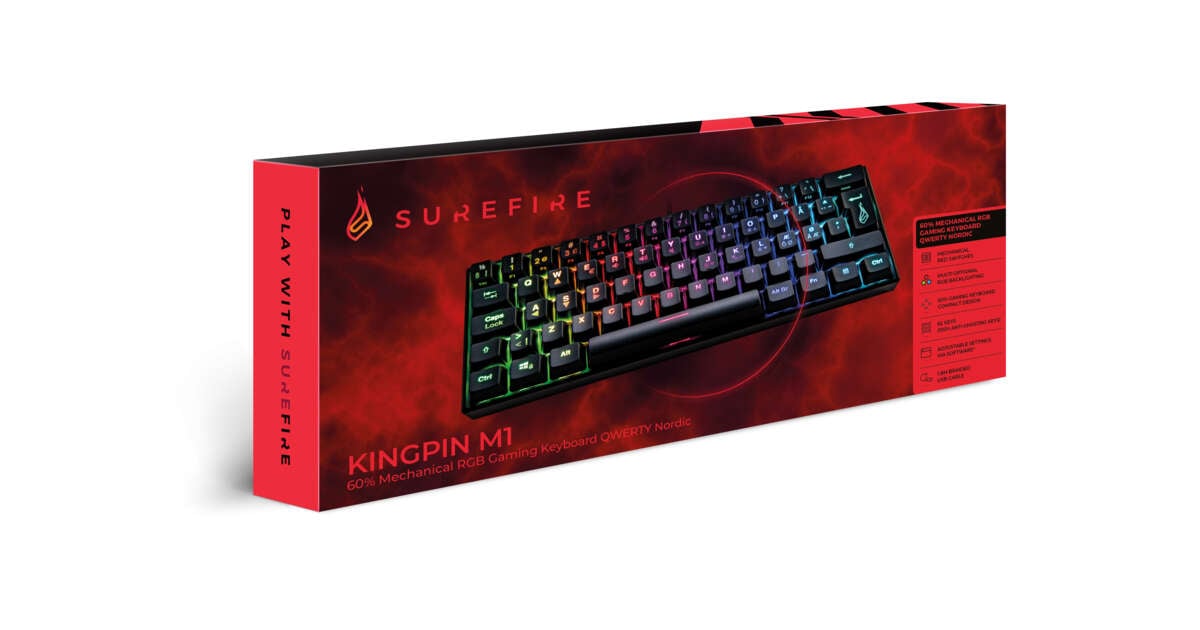 SureFire KingPin M1 gamingtastatur
