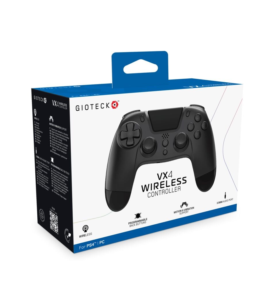 Gioteck VX4 kontroller til PS4™/PC