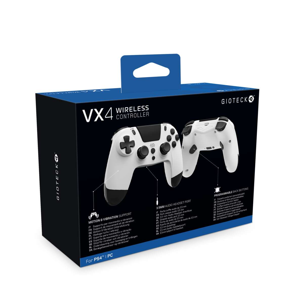 Gioteck VX4 kontroller til PS4™/PC