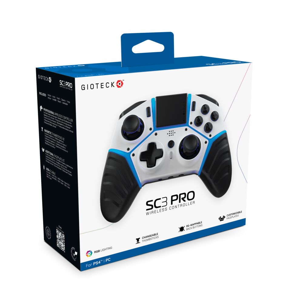 Gioteck SC3 Wireless Pro kontroller for Nintendo Switch™