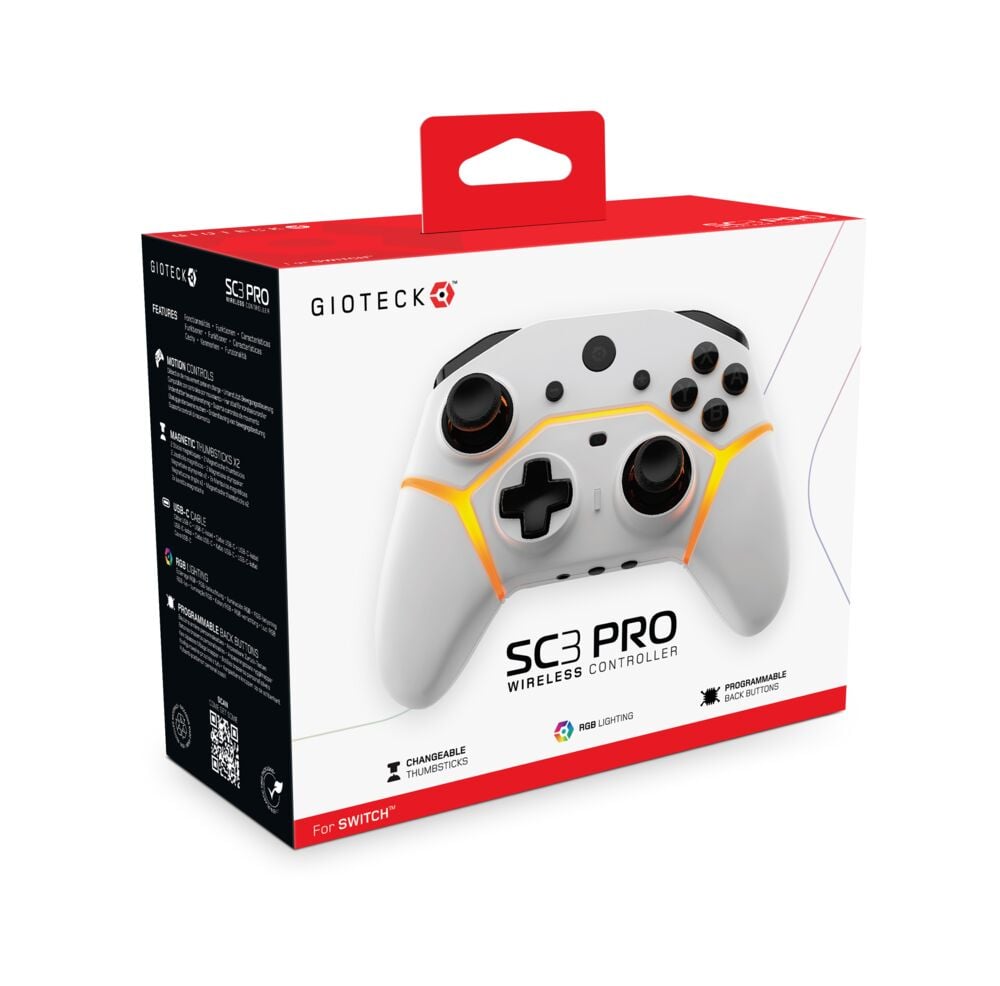 Gioteck SC3 Wireless Pro kontroller for Nintendo Switch™