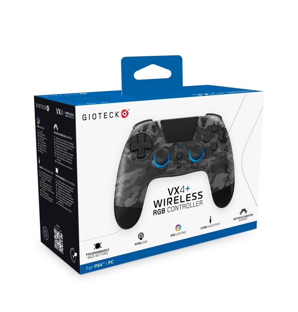 Gioteck VX4 kontroller til PS4™/PC