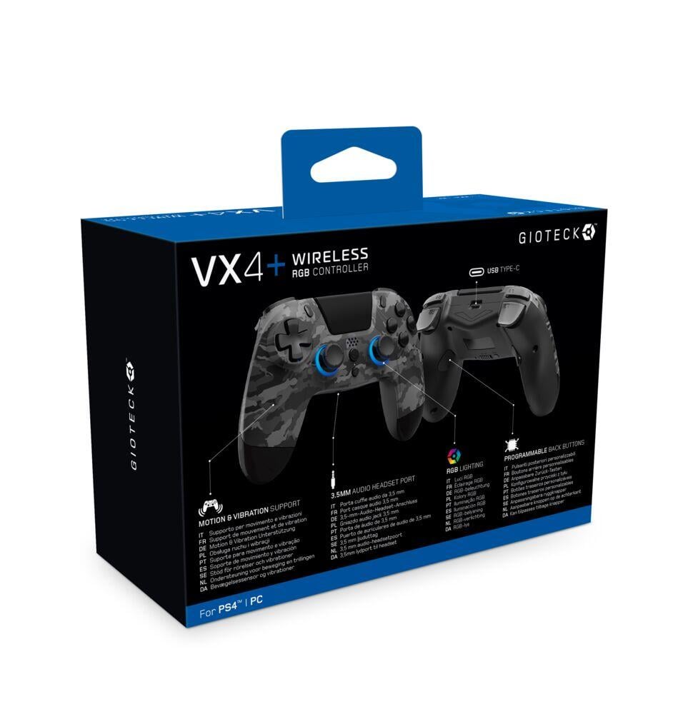 Gioteck VX4 kontroller til PS4™/PC