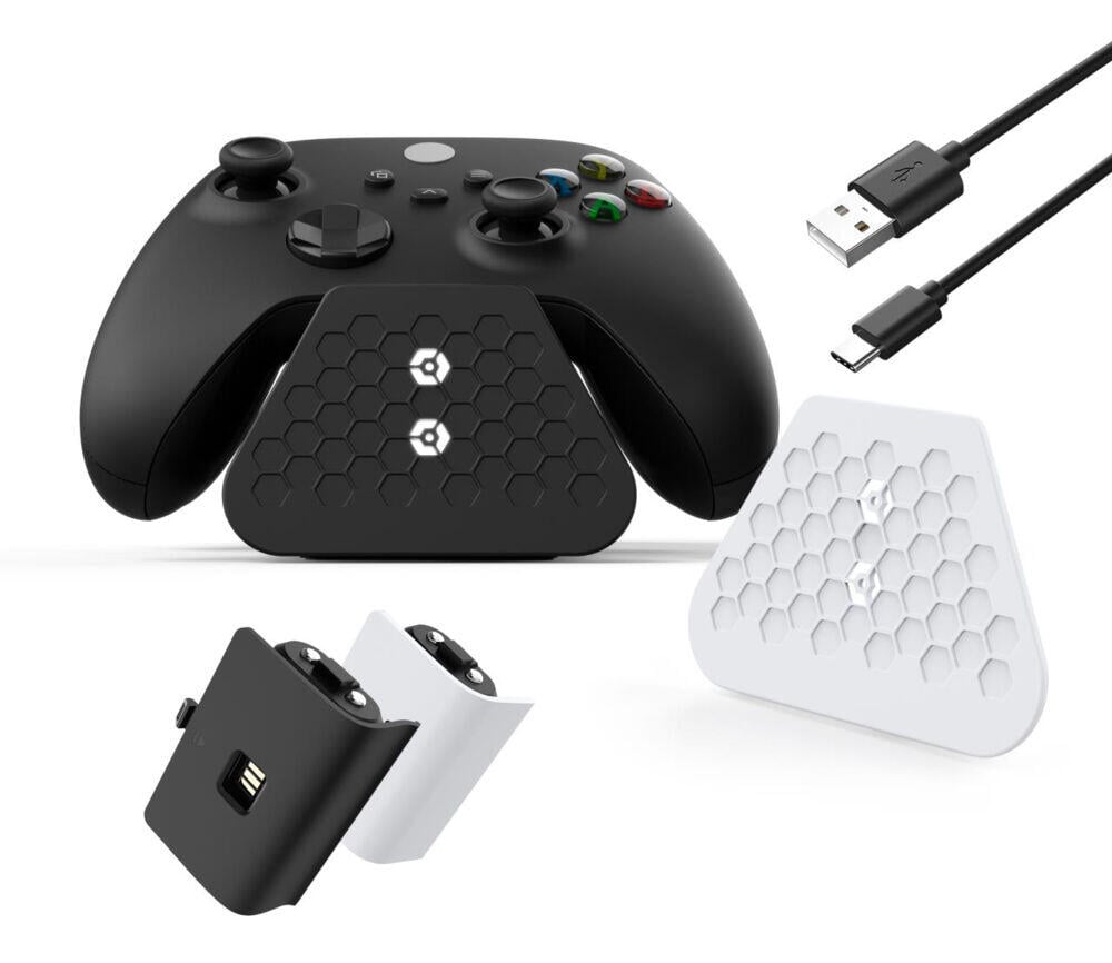 Gioteck dobbel ladestasjon for Xbox Series X|S kontrollere