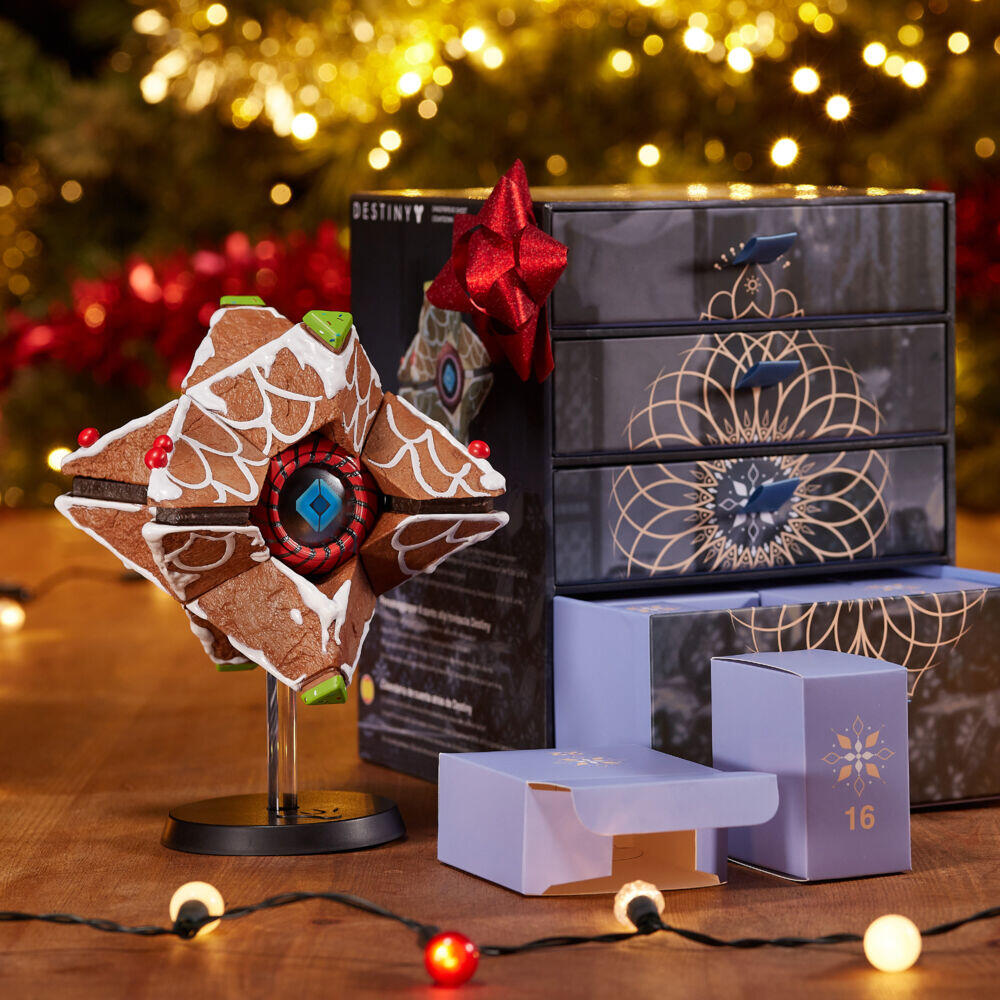 numskull® Official Destiny Gingerbread Ghost Countdown Character julekalender