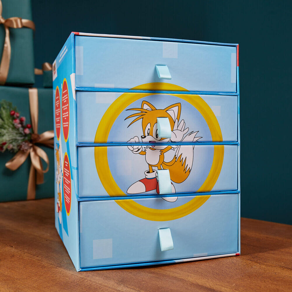 numskull® Official Sonic the Hedgehog Tails Countdown Character julekalender