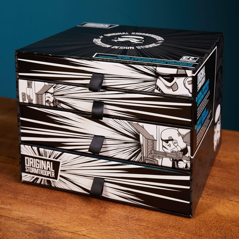 numskull® Official Original Stormtrooper Countdown Character julekalender