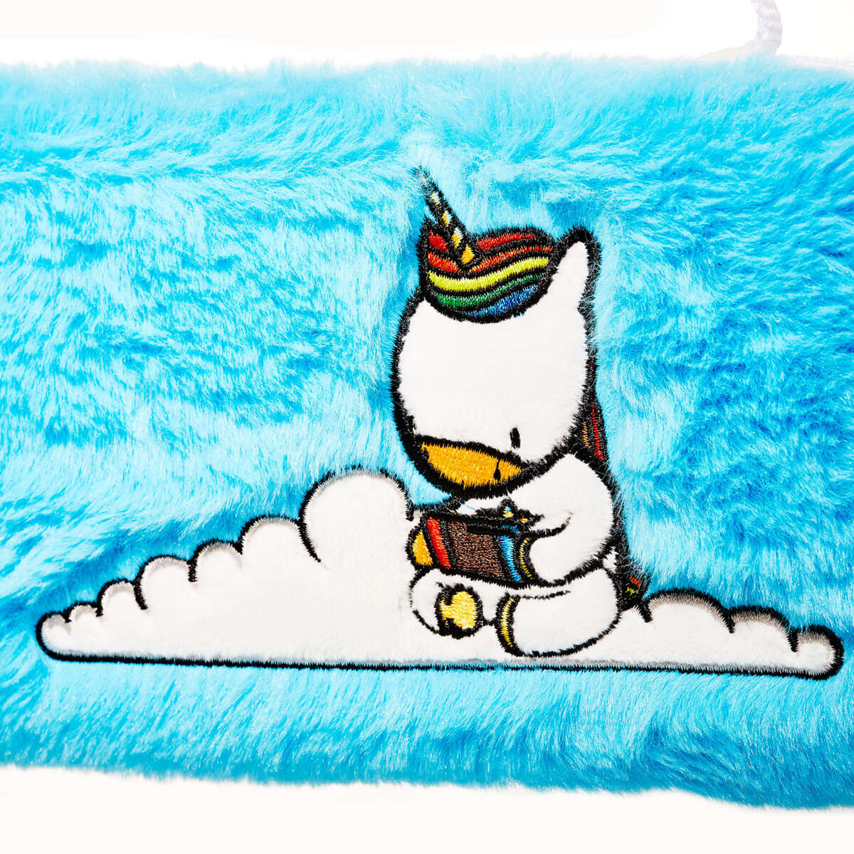 numskull® Nintendo Switch™ Unicorn Blue Fluffy Carry Case