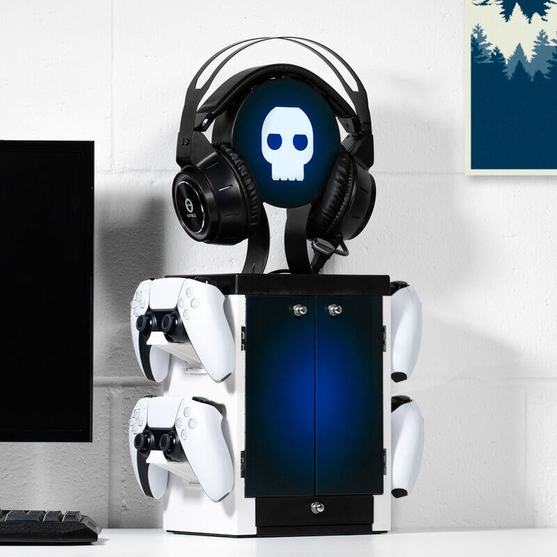 numskull® PS5 Inspired Blue and White Gaming Locker