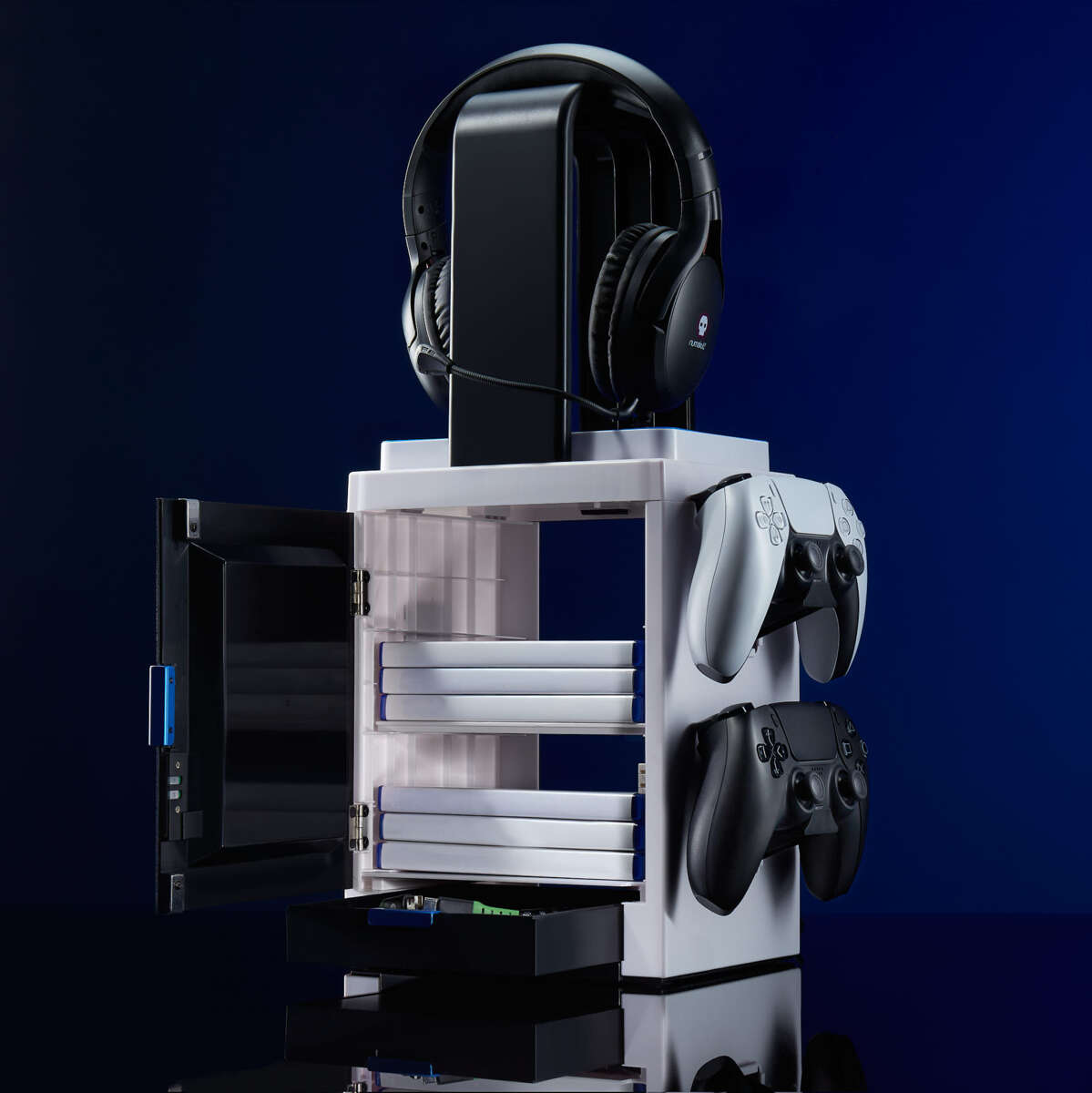 numskull® PS5 Inspired Blue and White Gaming Locker