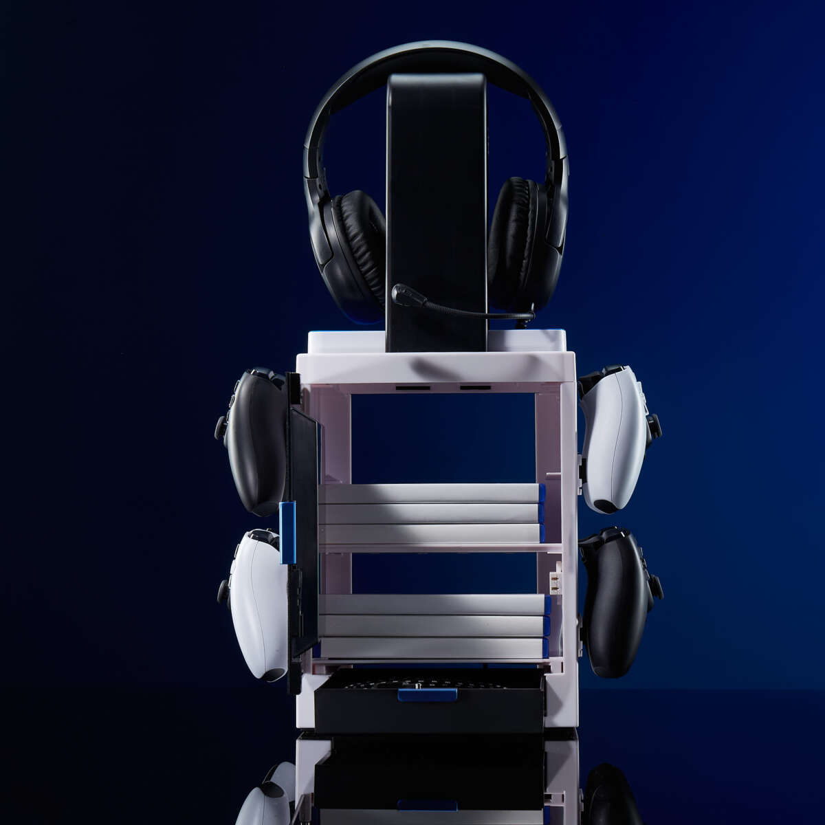 numskull® PS5 Inspired Blue and White Gaming Locker