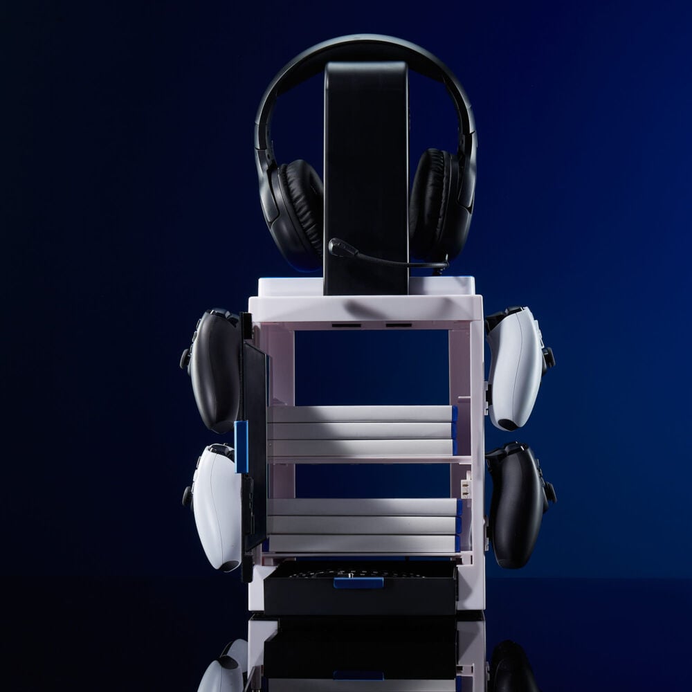 numskull® PS5 Inspired Blue and White Gaming Locker