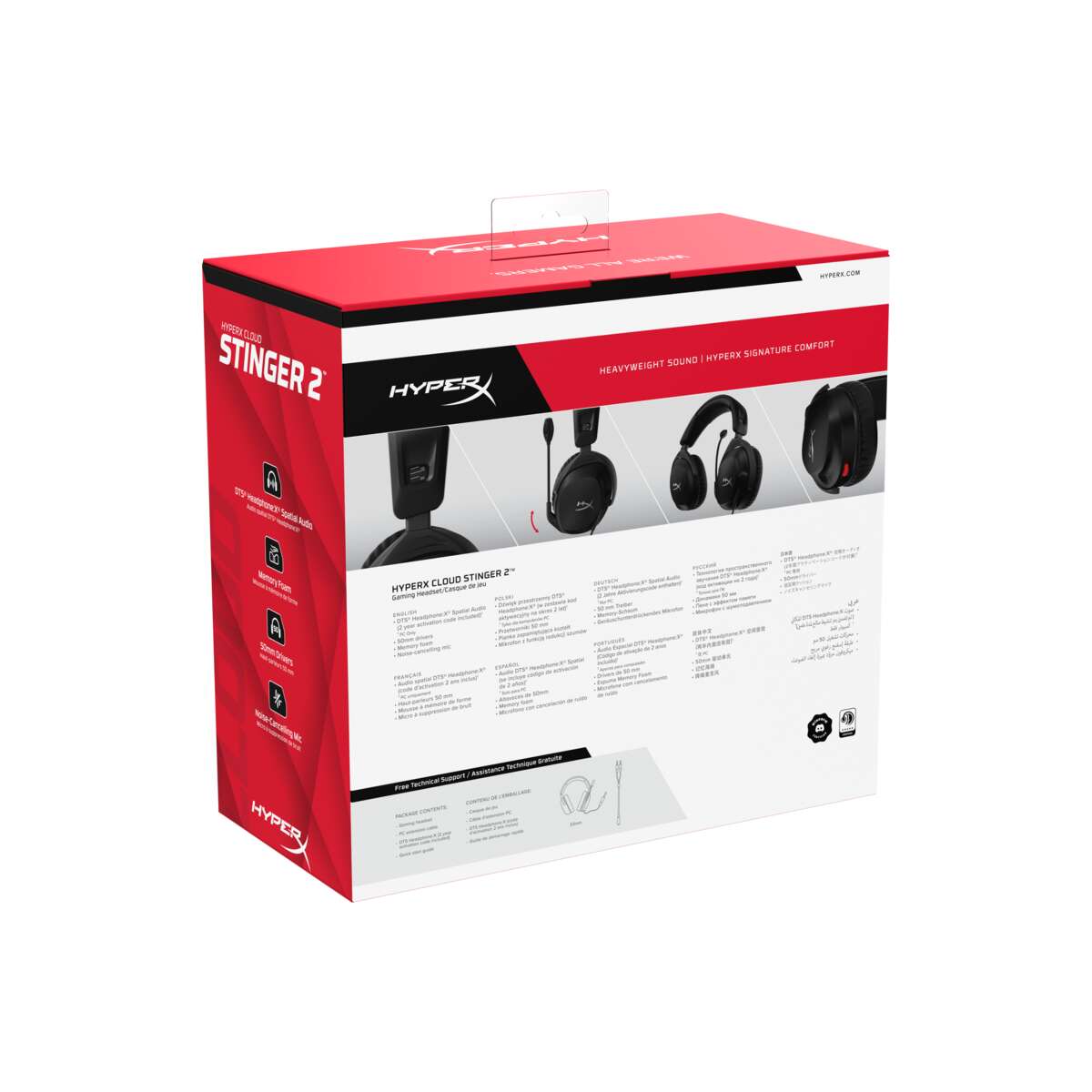 HyperX® Cloud Stinger 2 gamingheadset