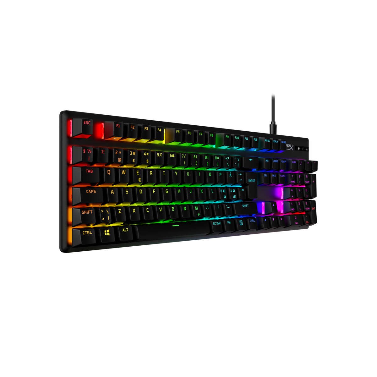 HyperX® Alloy Origins PBT gamingtastatur