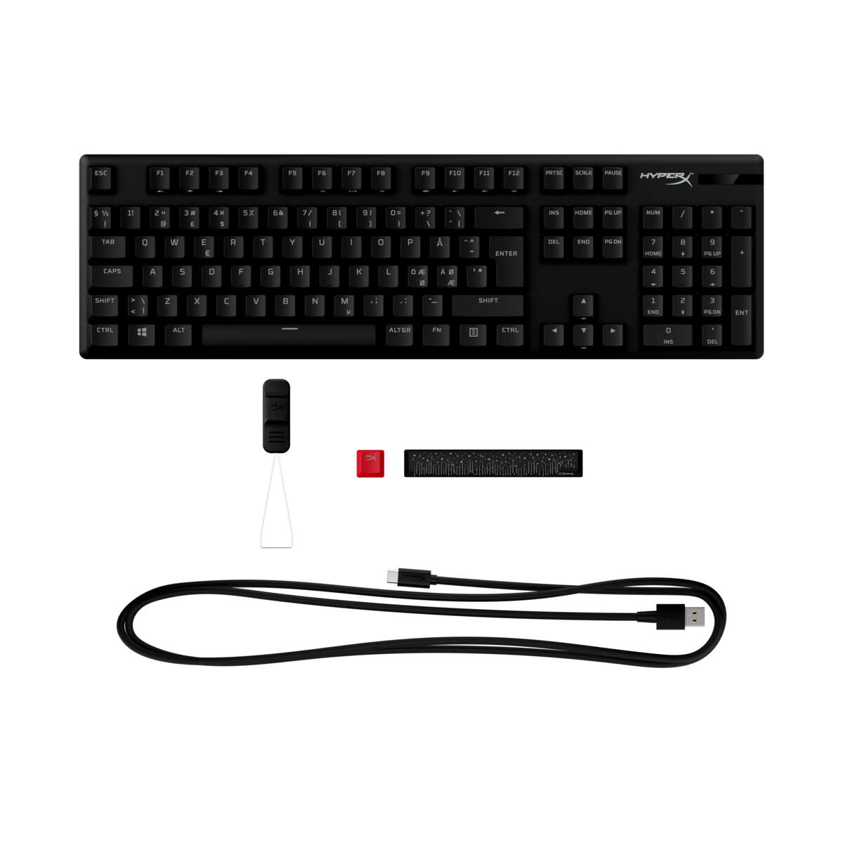 HyperX® Alloy Origins PBT gamingtastatur