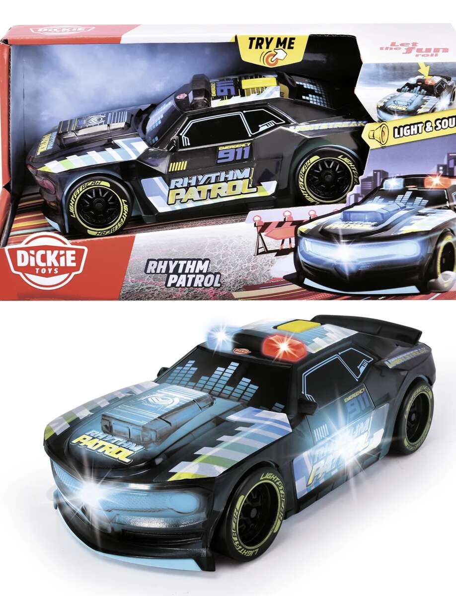 Dickie Toys Rhythm Patrol Politibil