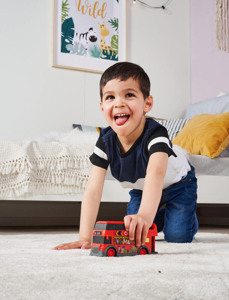 Dickie Toys dobbeltdekker Buss