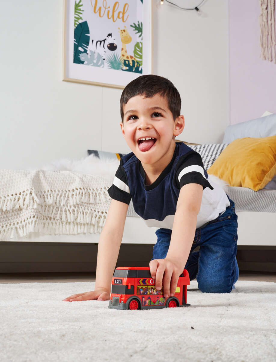 Dickie Toys dobbeltdekker Buss