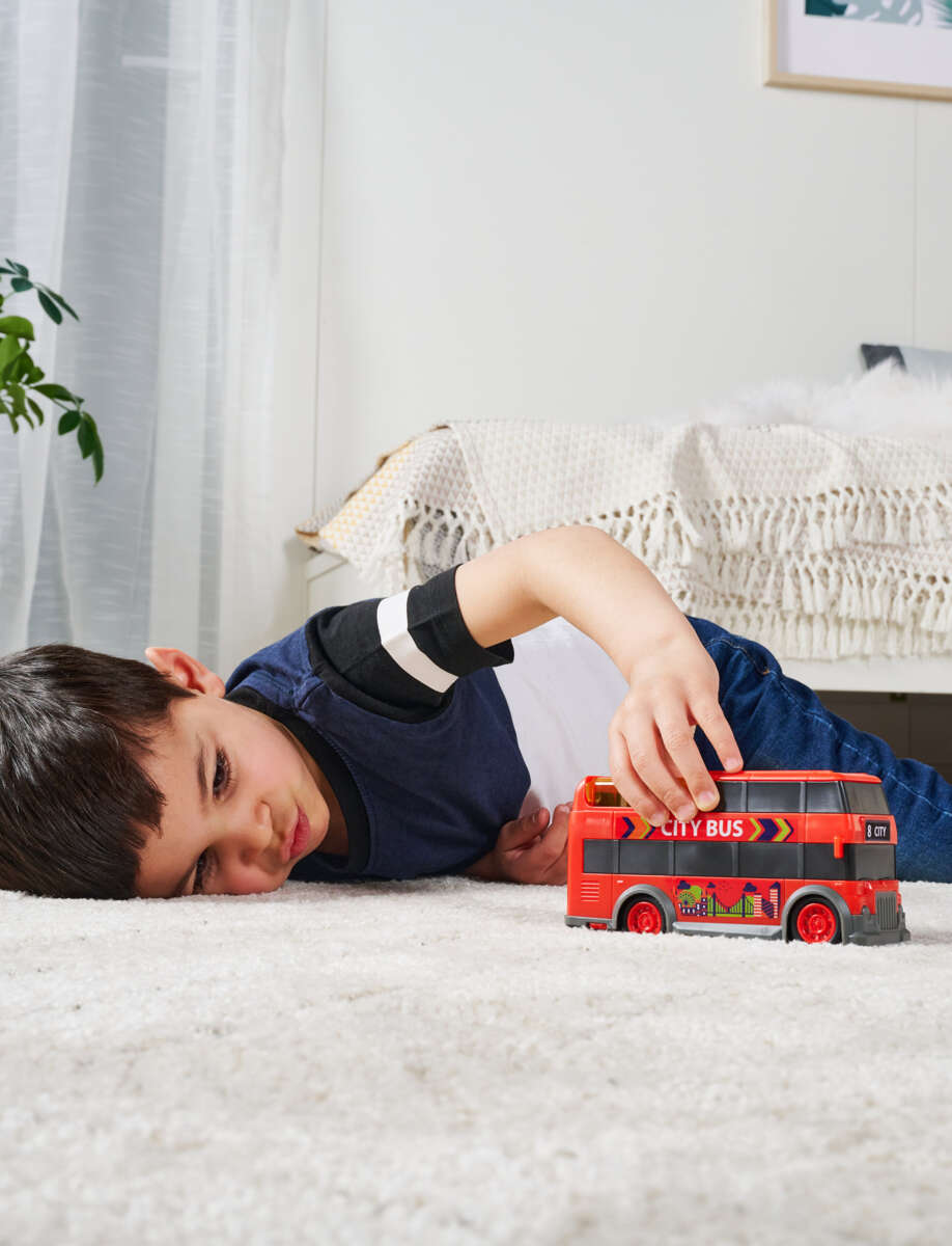 Dickie Toys dobbeltdekker Buss